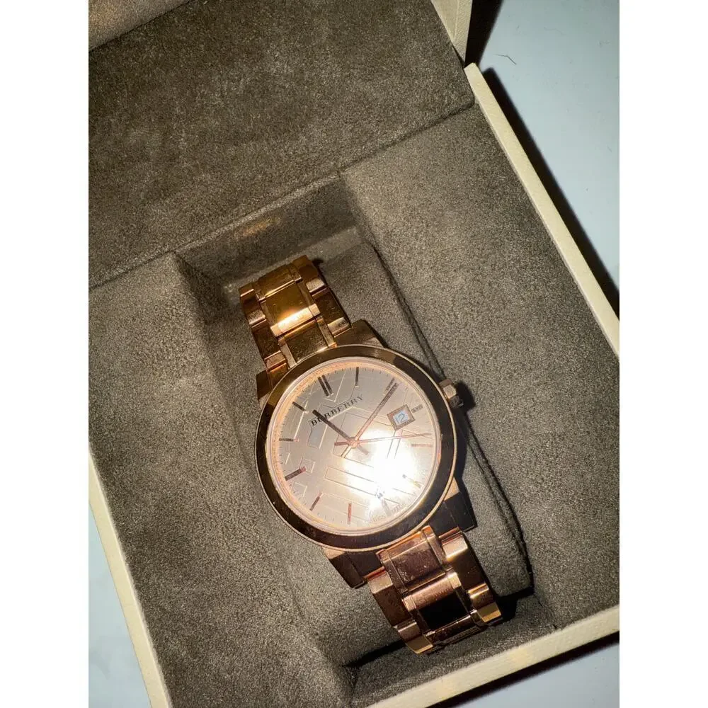 Burberry The City Rose Gold-Tone Watch